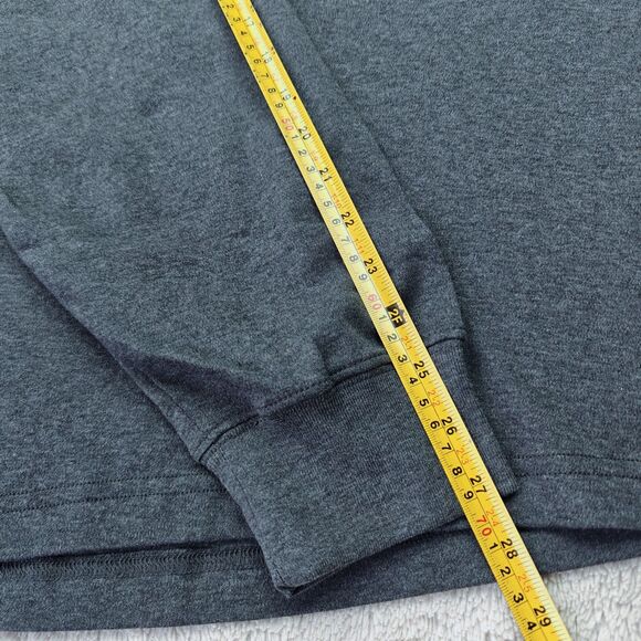 Lands End Long Sleeve Polo Shirt Men's 2XLT 50-52 Gray Traditiona Fit - Picture 8 of 8